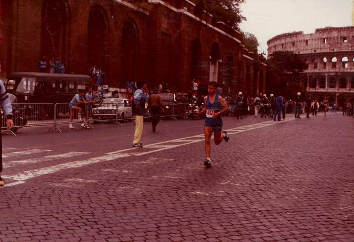 D'ADAMO DOMENICO, MARATONA DI ROMA 1984